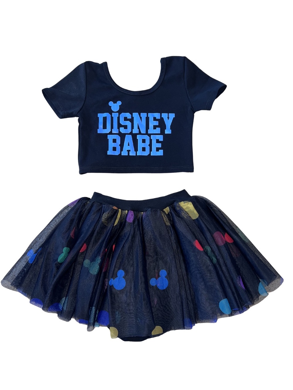 Wild Rich Kids Disney Girl 2 piece  Kids Tutu set